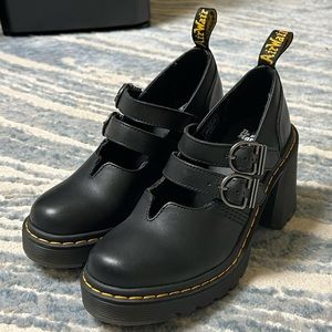 Dr. Martens Eviee Heeled Maryjane Shoes (Worn Once)
